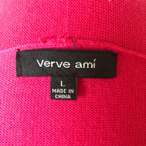 Vibrant Pink Cardigan Sweater - Picture 6 of 8